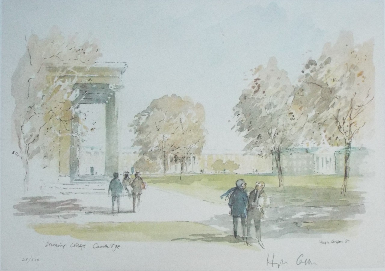 Photolithograph - Downing College, Cambridge