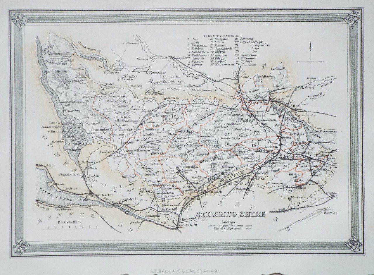 Map of Scotland - Fullarton