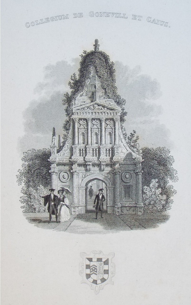 Print - Collegium de Gonvill et Caius. - Storer