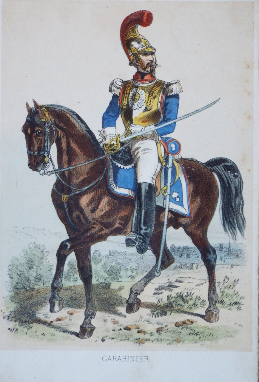 Lithograph - Carabinier.