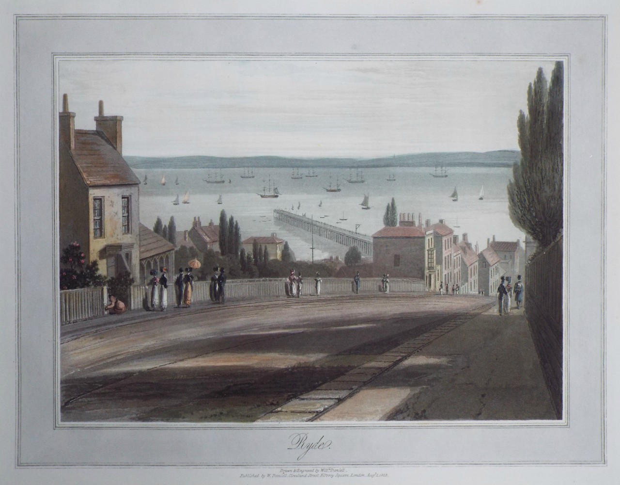 Aquatint - Ryde. - Daniell