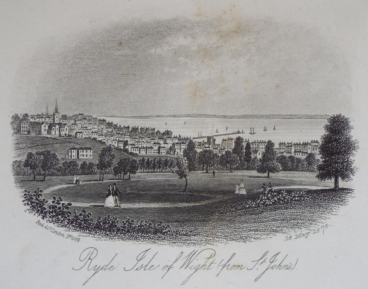 Steel Vignette - Ryde, Isle of Wight (from St. John's) - Rock