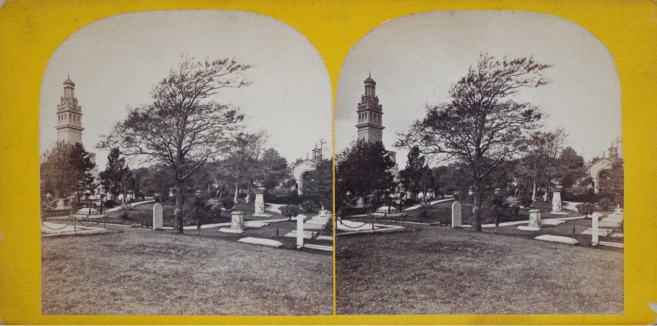 Photograph - Lansdown Cemetery & Beckford's Tower