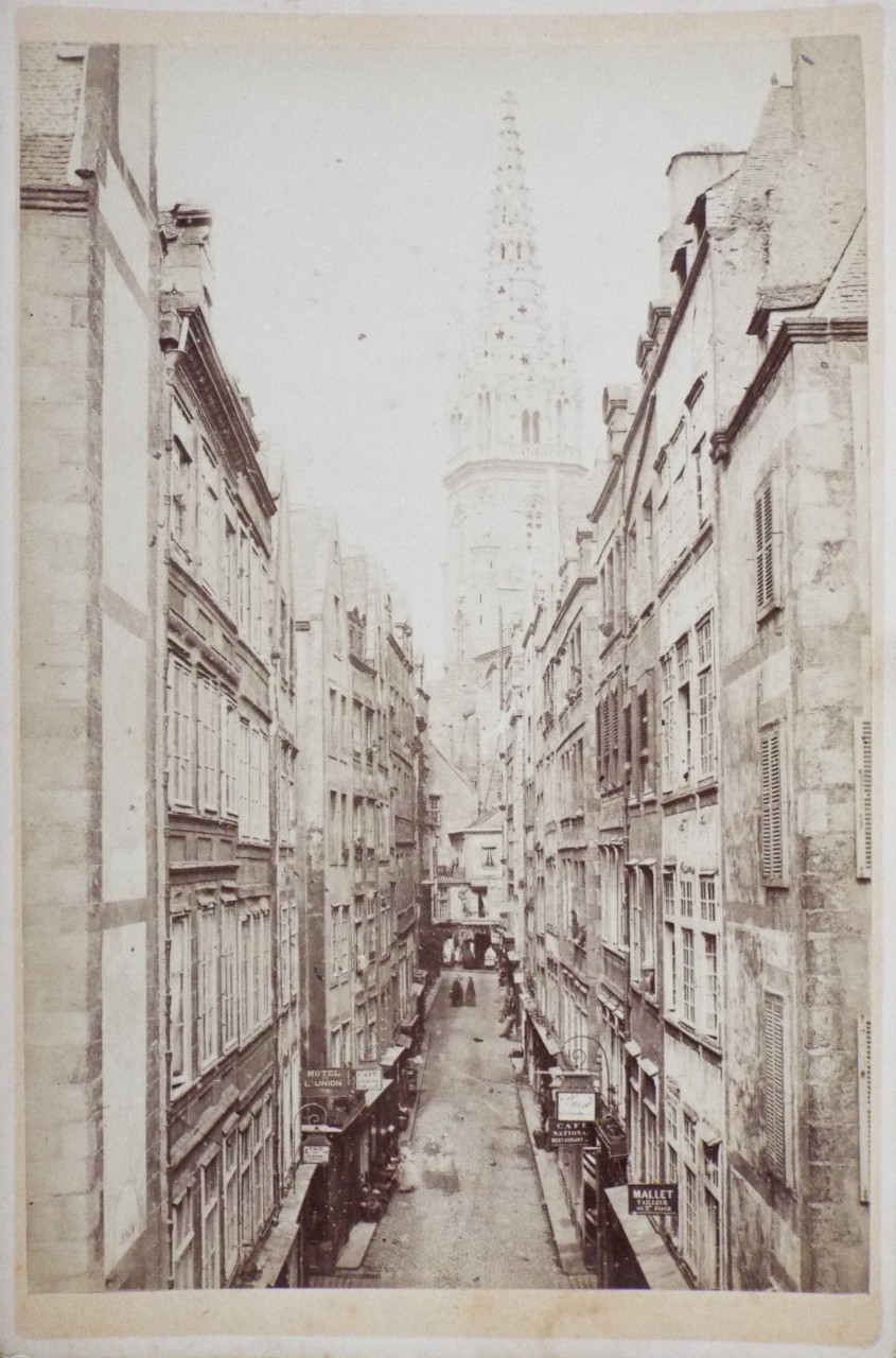 Photograph - Saint-Malo Grande Rue