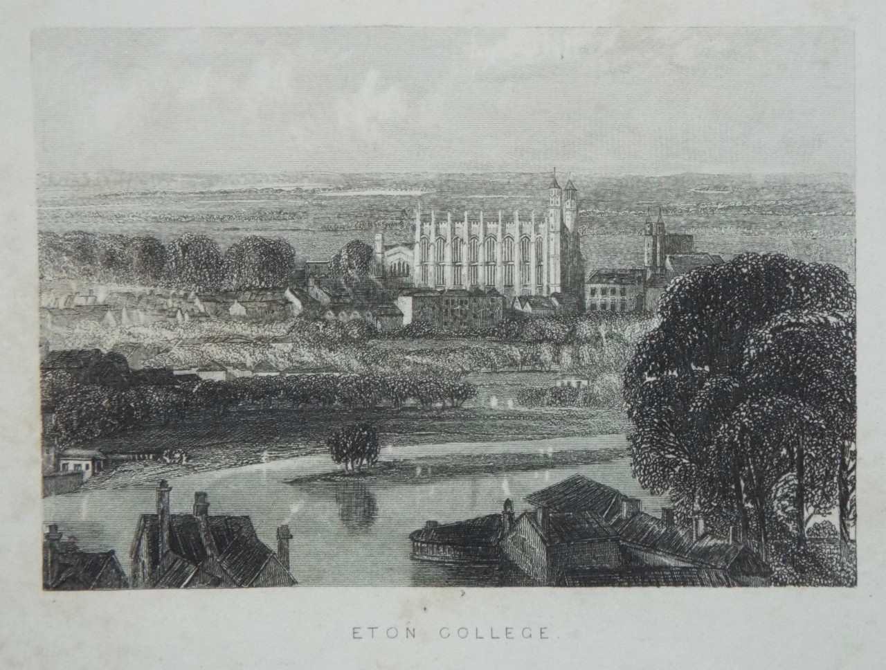 Print - Eton College.