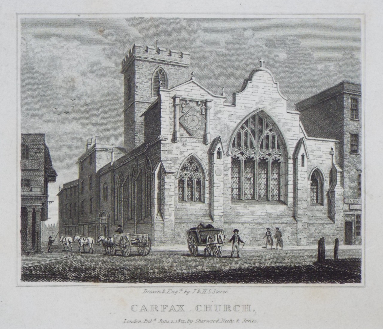 Print - Carfax Church. - Storer