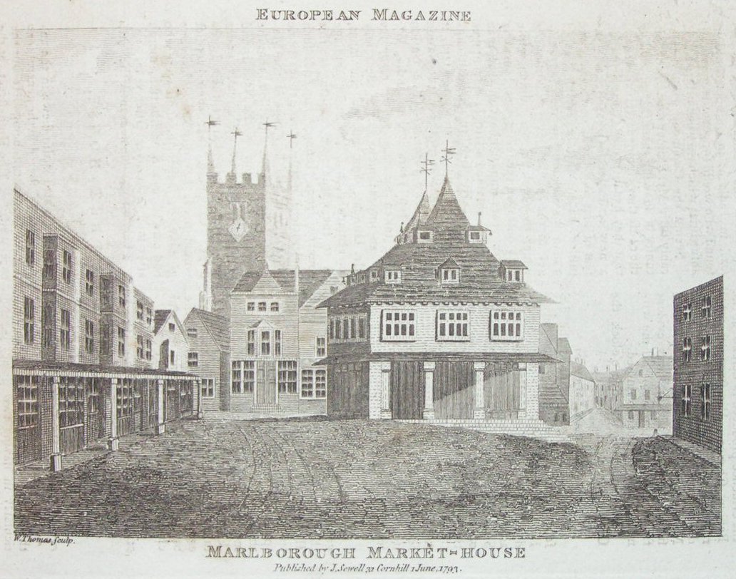 Print - Marlborough Market-House