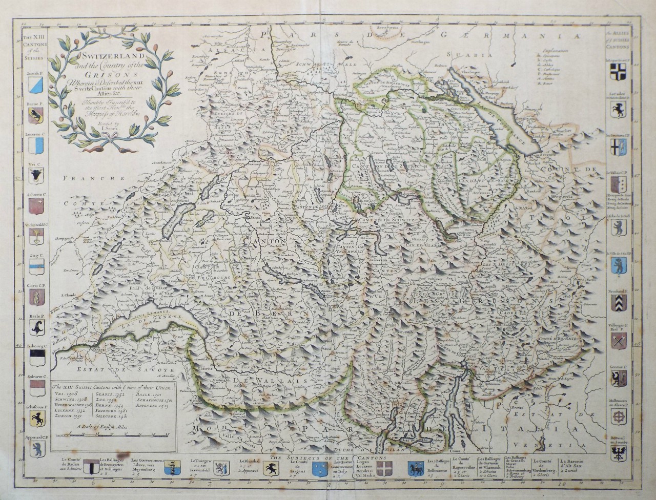 Map of Switzerland