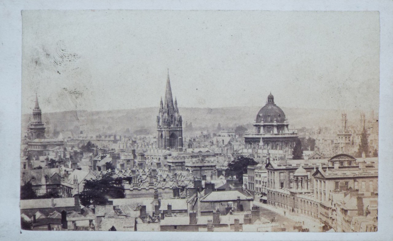 Photograph - Oxford from Magdalen tower