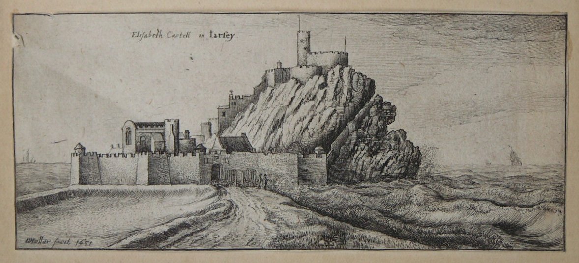 Print - Elisabeth Castell in Jarsey - Hollar