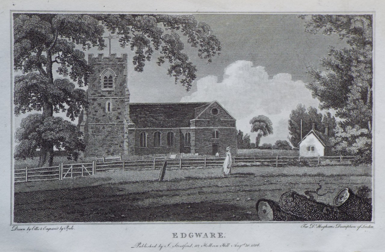 Print - Edgware. - 