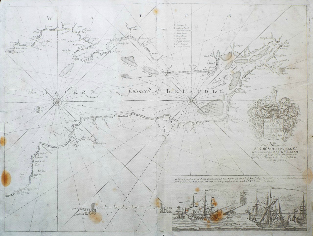 Map of Bristol Channel