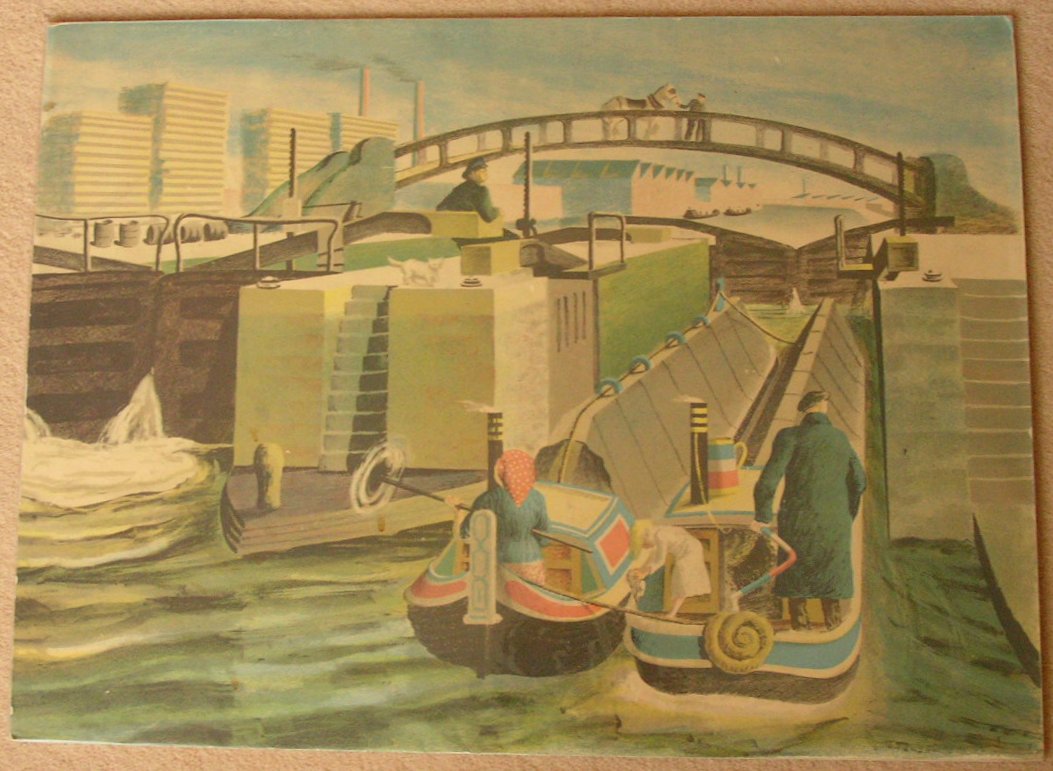 Lithograph - Grand Junction Canal