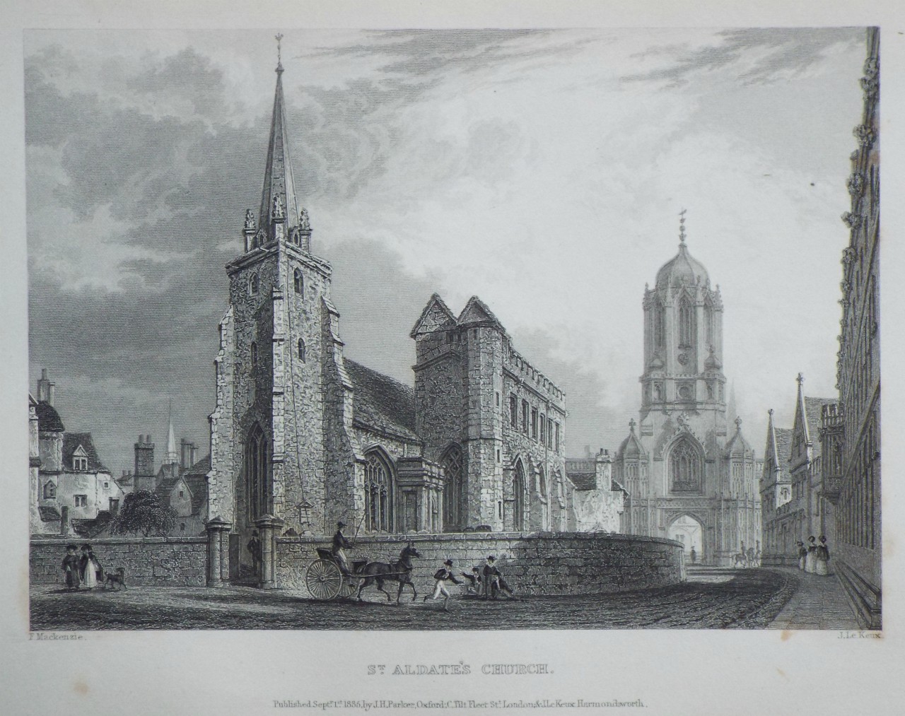 Print - St. Aldate's Church. - Le