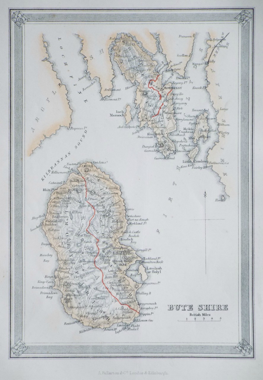 Map of Scotland - Fullarton