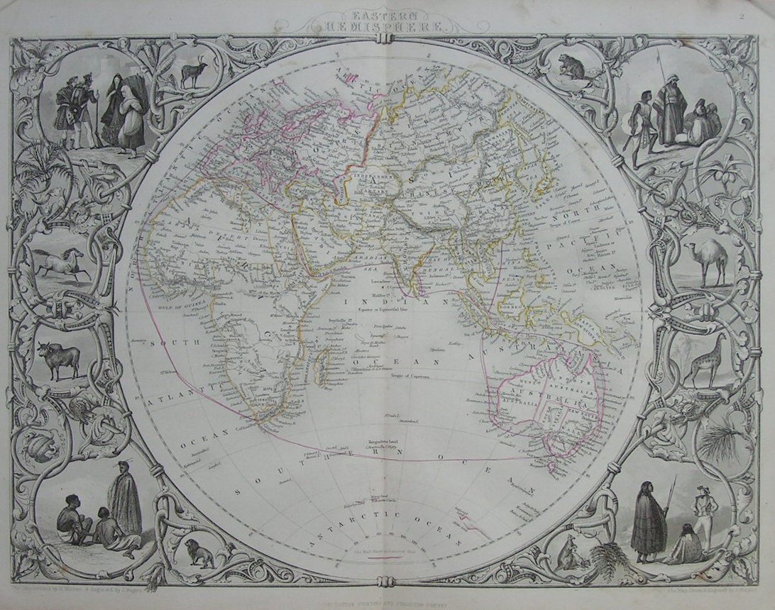 Map of Eastern Hemisphere