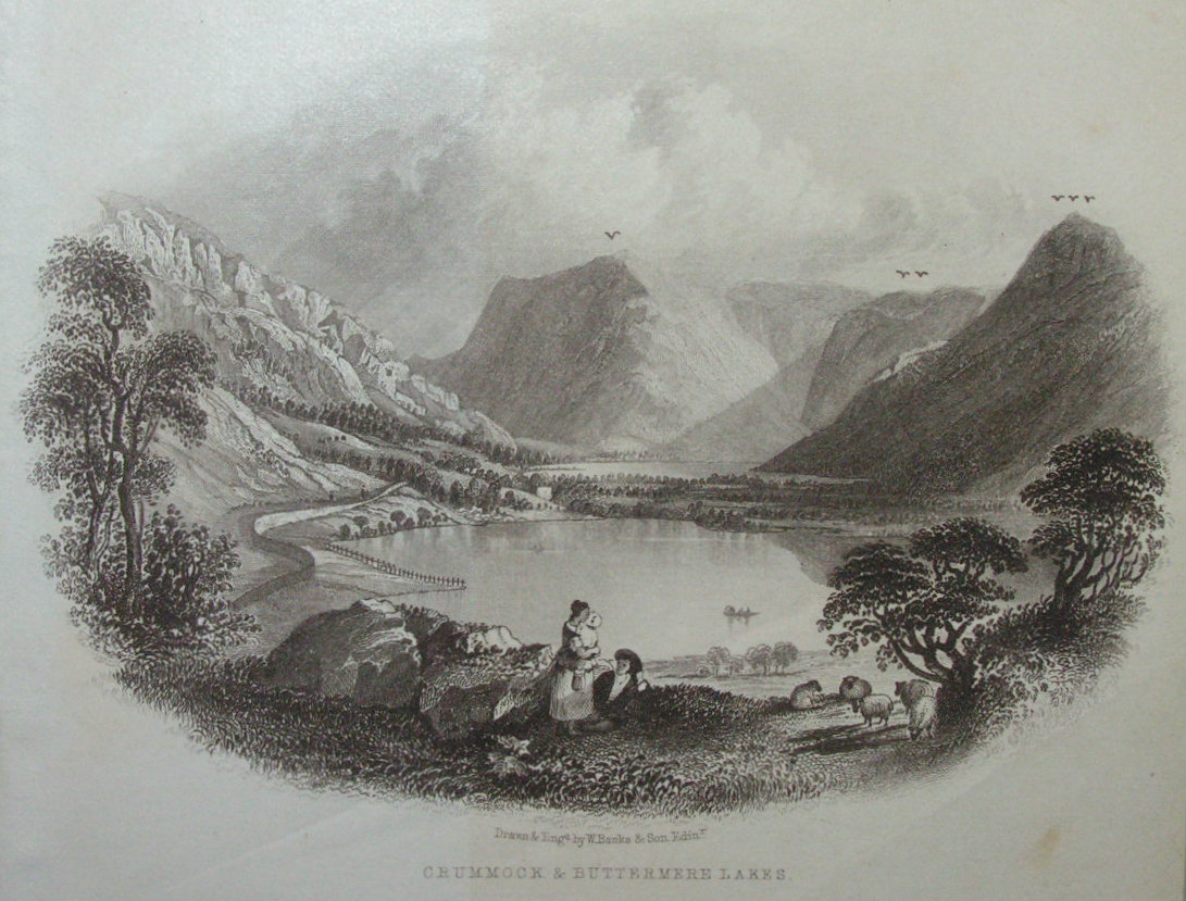 Steel Vignette - Crummock & Buttermere Lakes - Banks