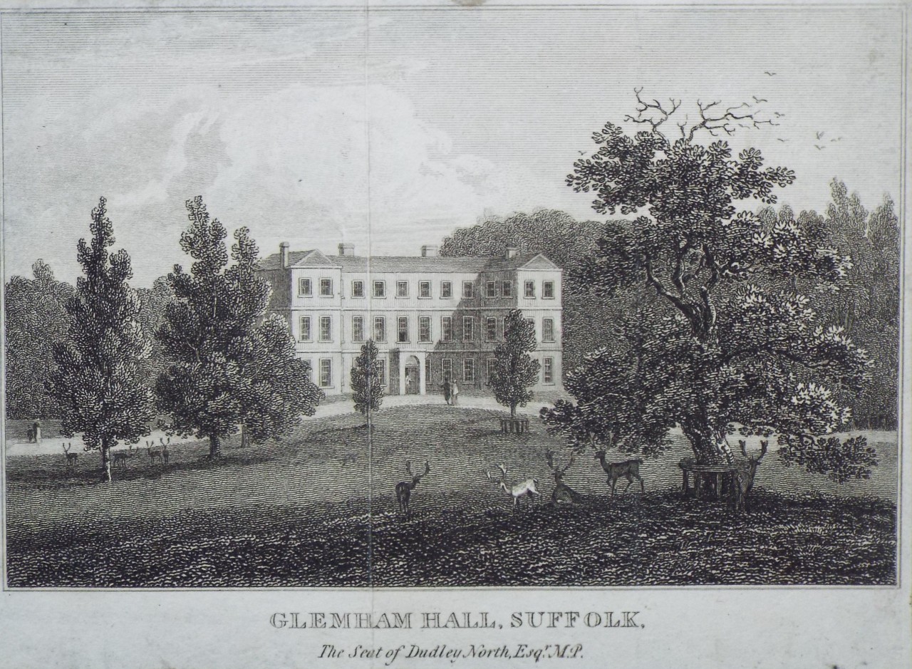 Print - Glemham Hall, Suffolk.