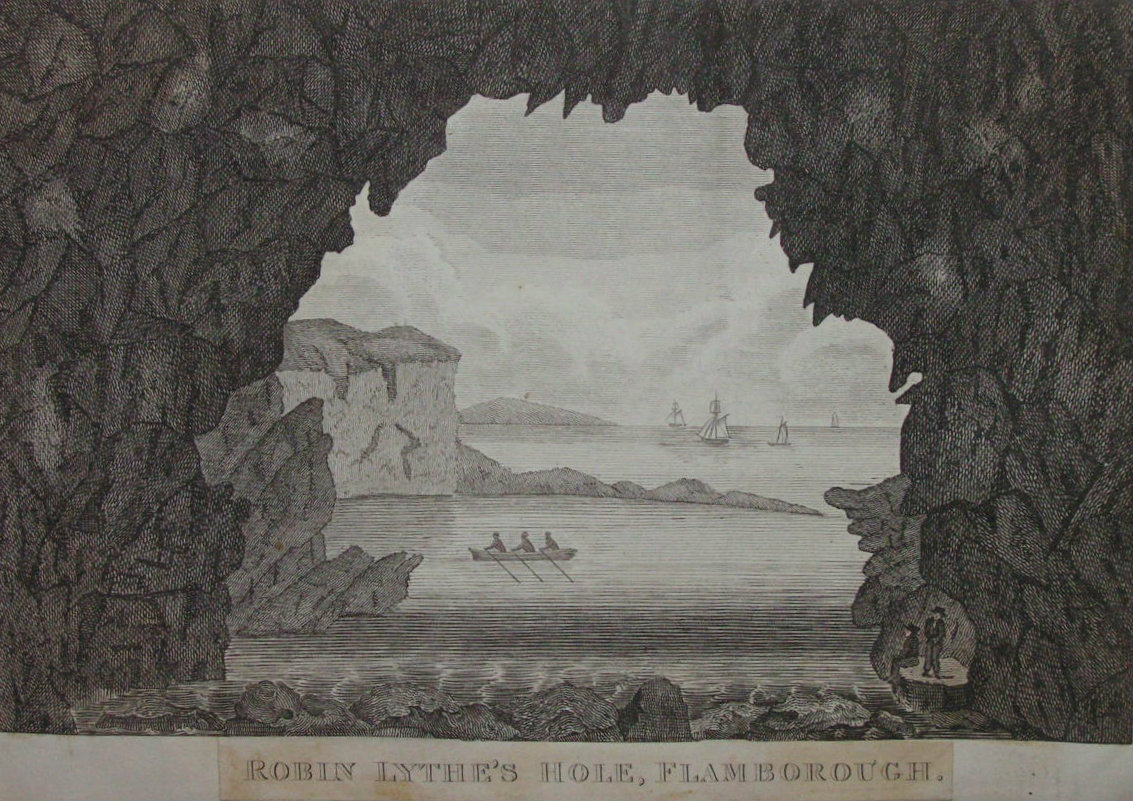 Print - Robin Lythe's Hole, Flamborough