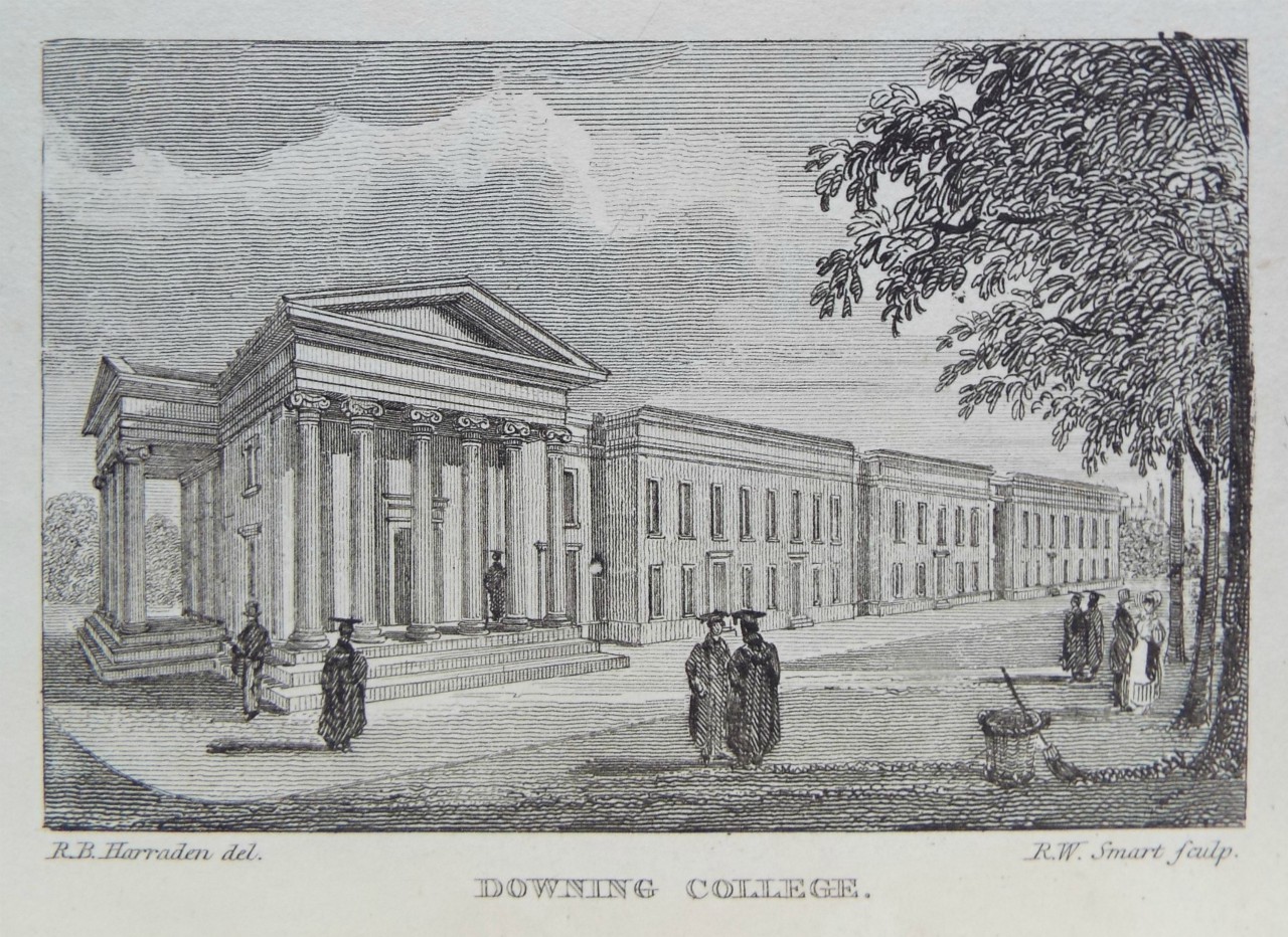 Print - Downing College. - Smart