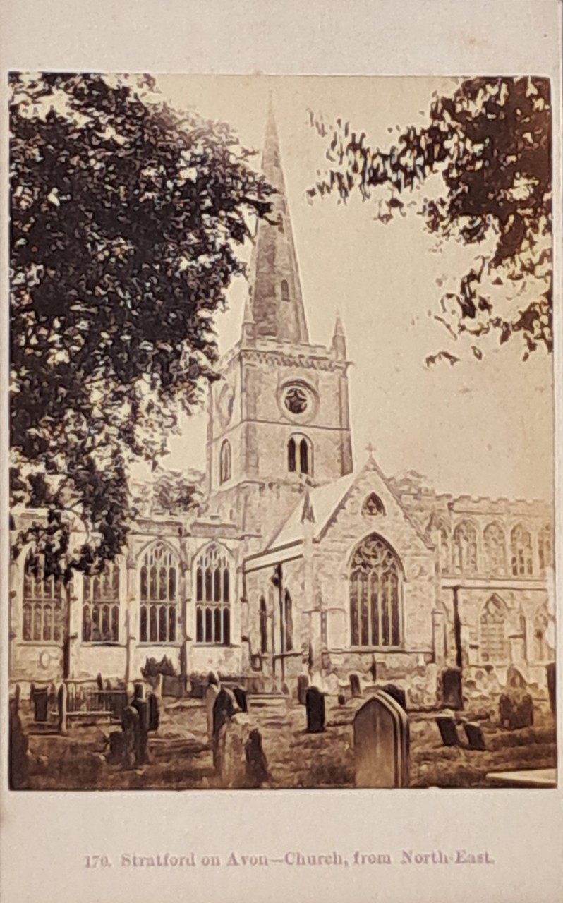 Photograph - Stratford on Avon - Church from North-East.
