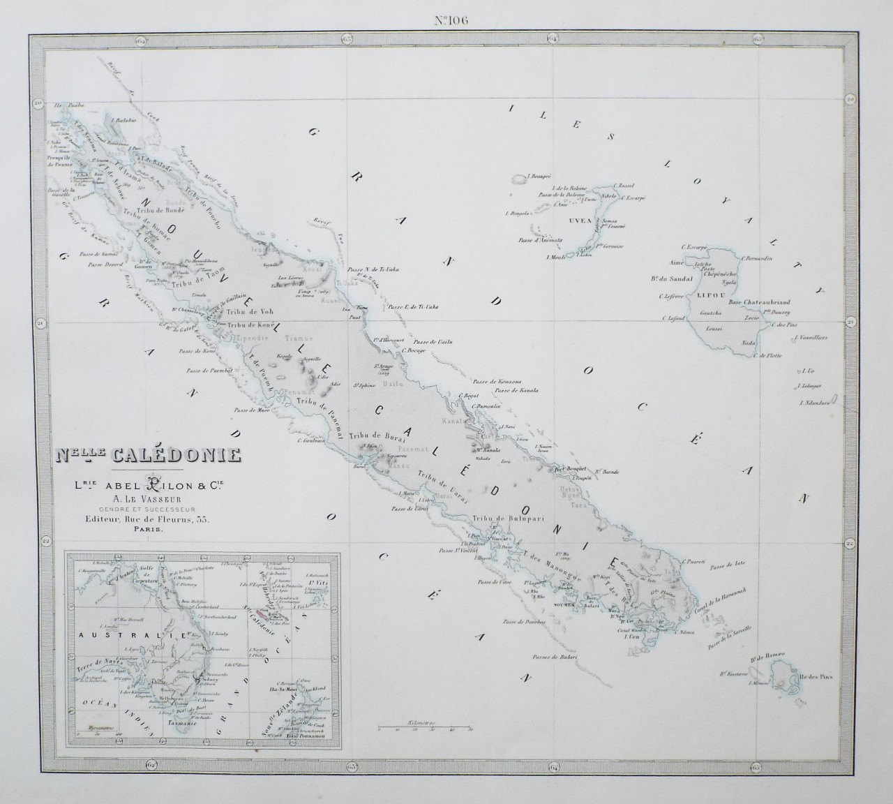 Map of Pacific Islands