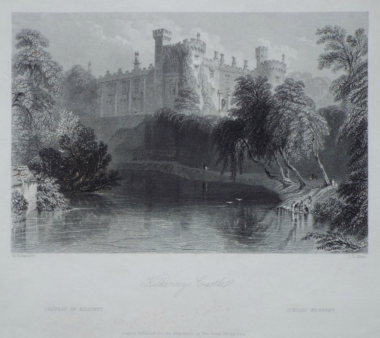 Print - Kilkenny Castle. - J
