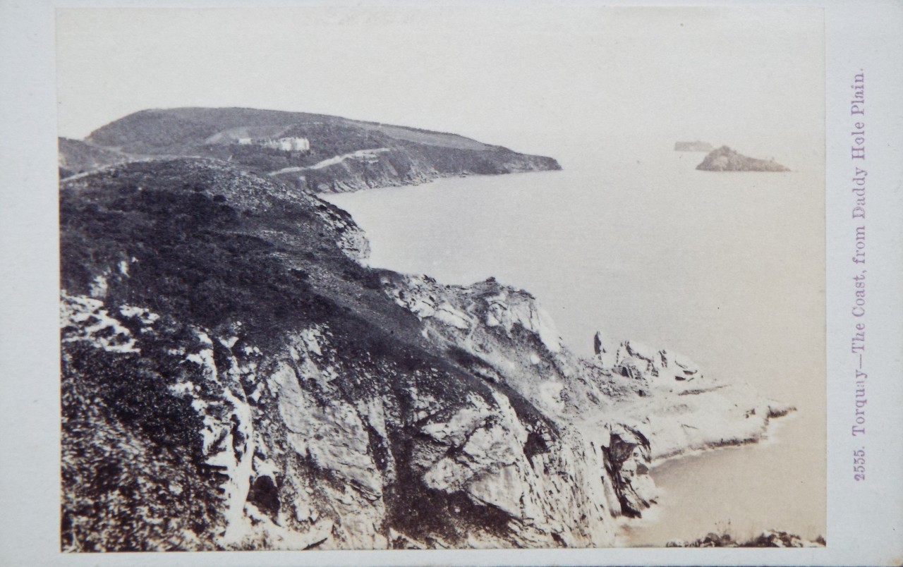 Photograph - Torquay - The Coast, from Daddy Hole Plain.