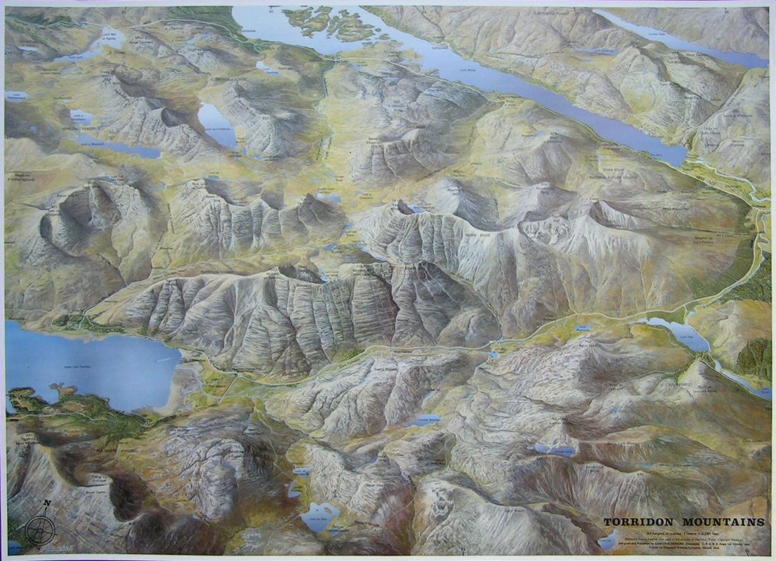 Poster - Torridon Mountains