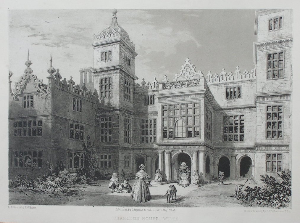 Lithotint - Charlton House, Wilts. - Hulme