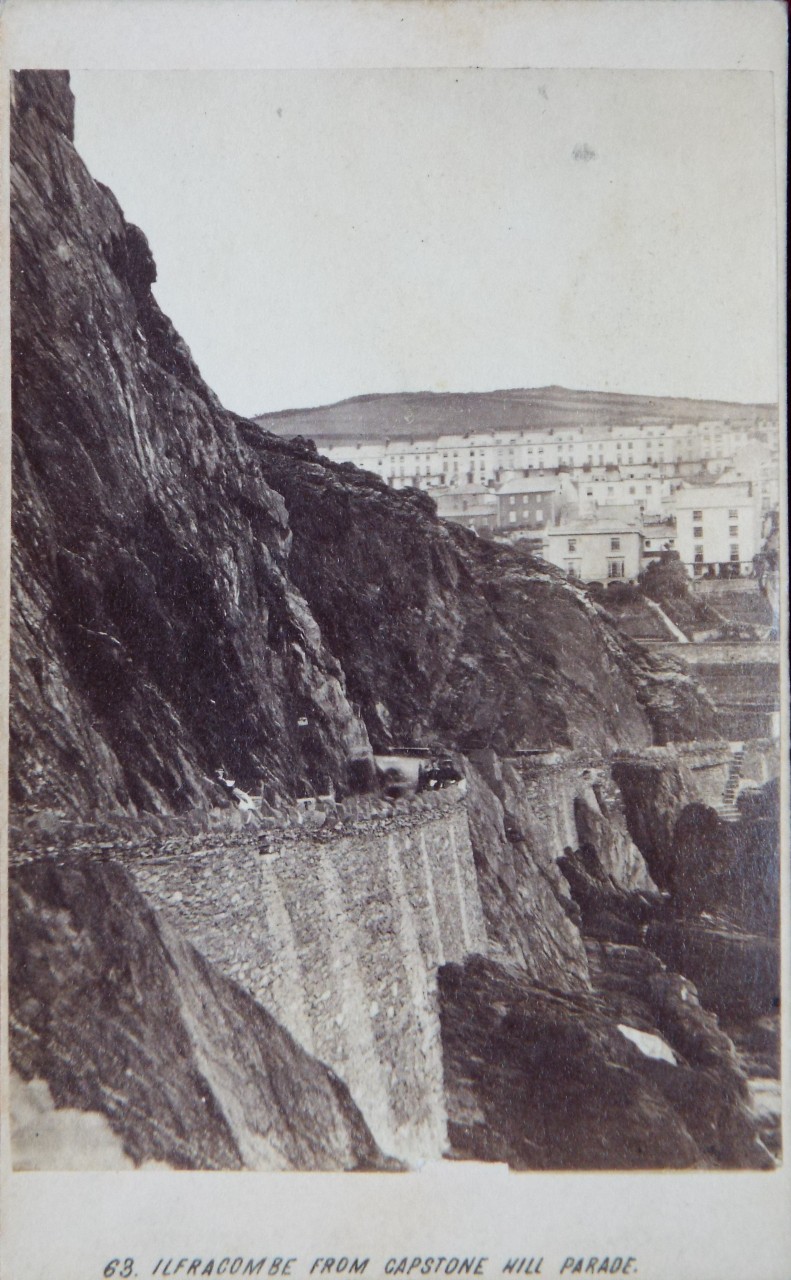 Photograph - Ilfracombe from Capstone Hill Parade.