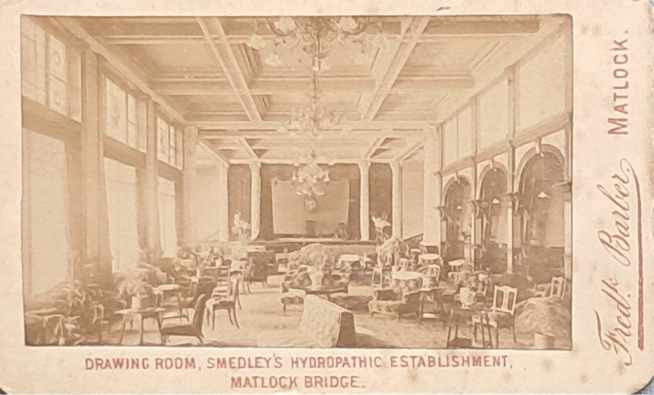 Photograph - Drawing Room, Smedley's Hydropathic Establishment, Matlock Bridge.