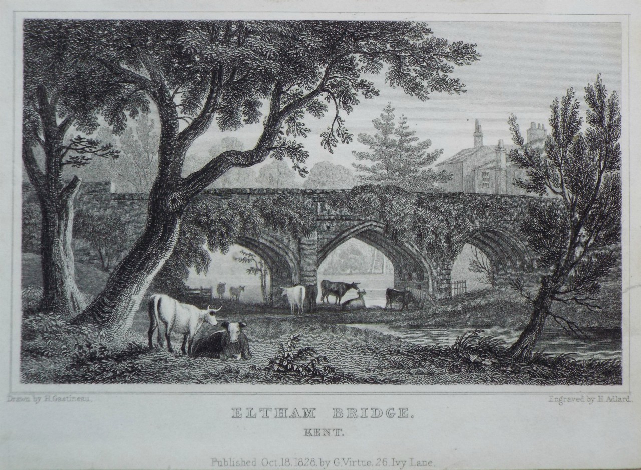 Print - Eltham Bridge, Kent. - Adlard