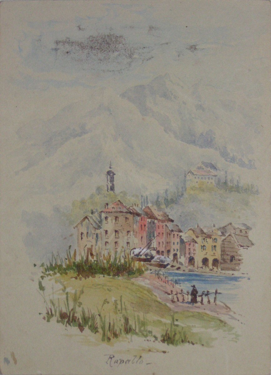 Watercolour - Rapallo