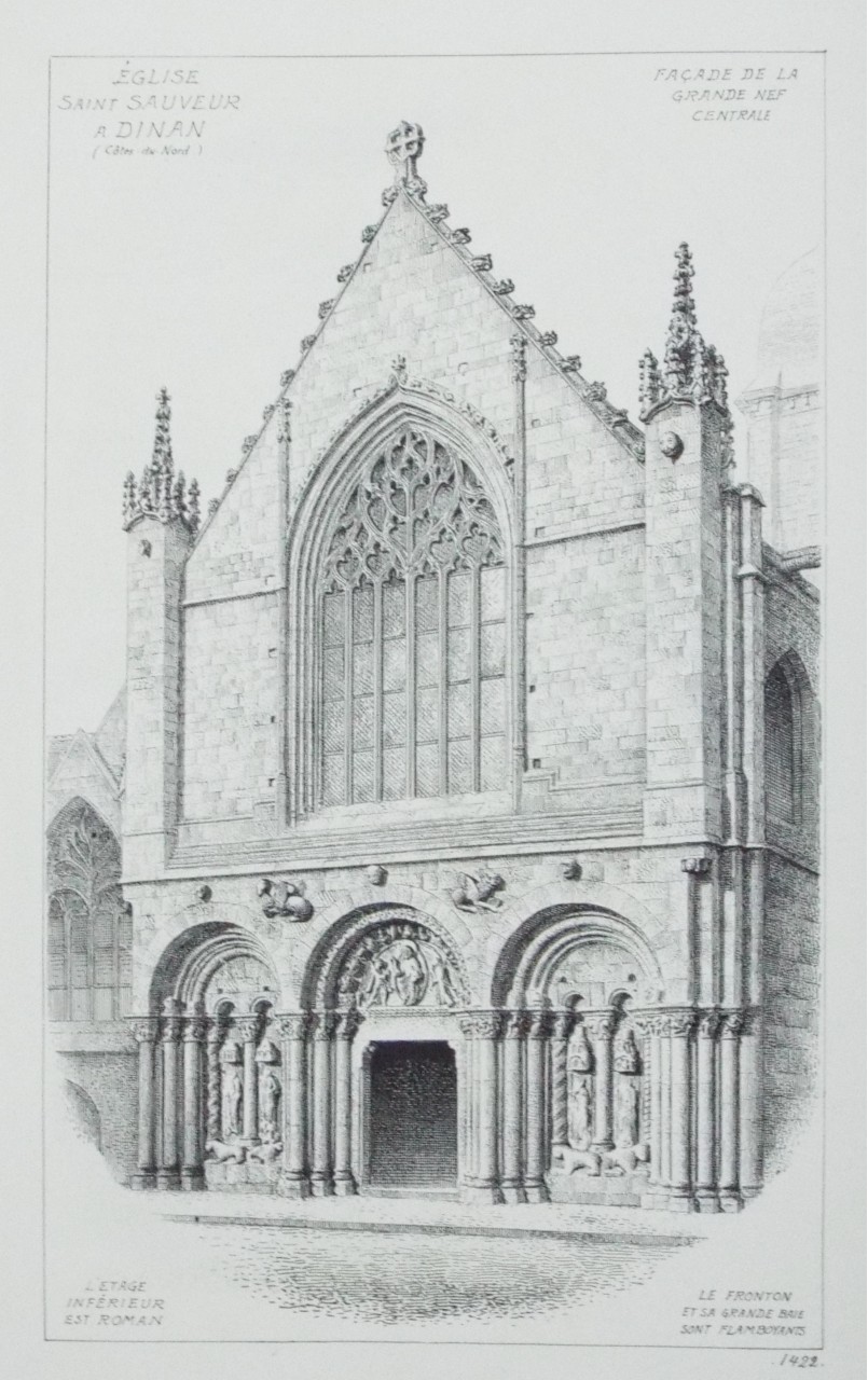 Wood - Eglise St. Sauveur a Dinan (Cotes-du-Nord)