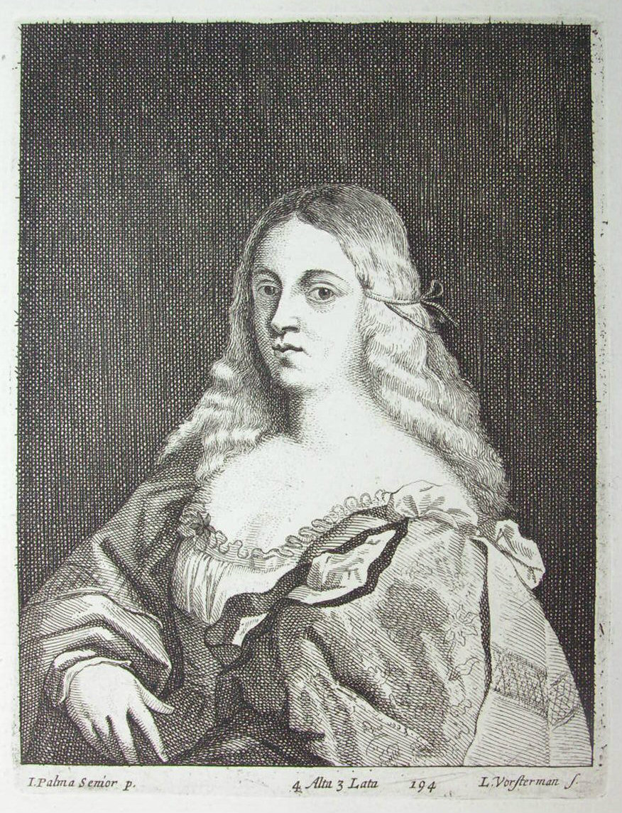Print - (Portrait of a woman) - Vorsterman