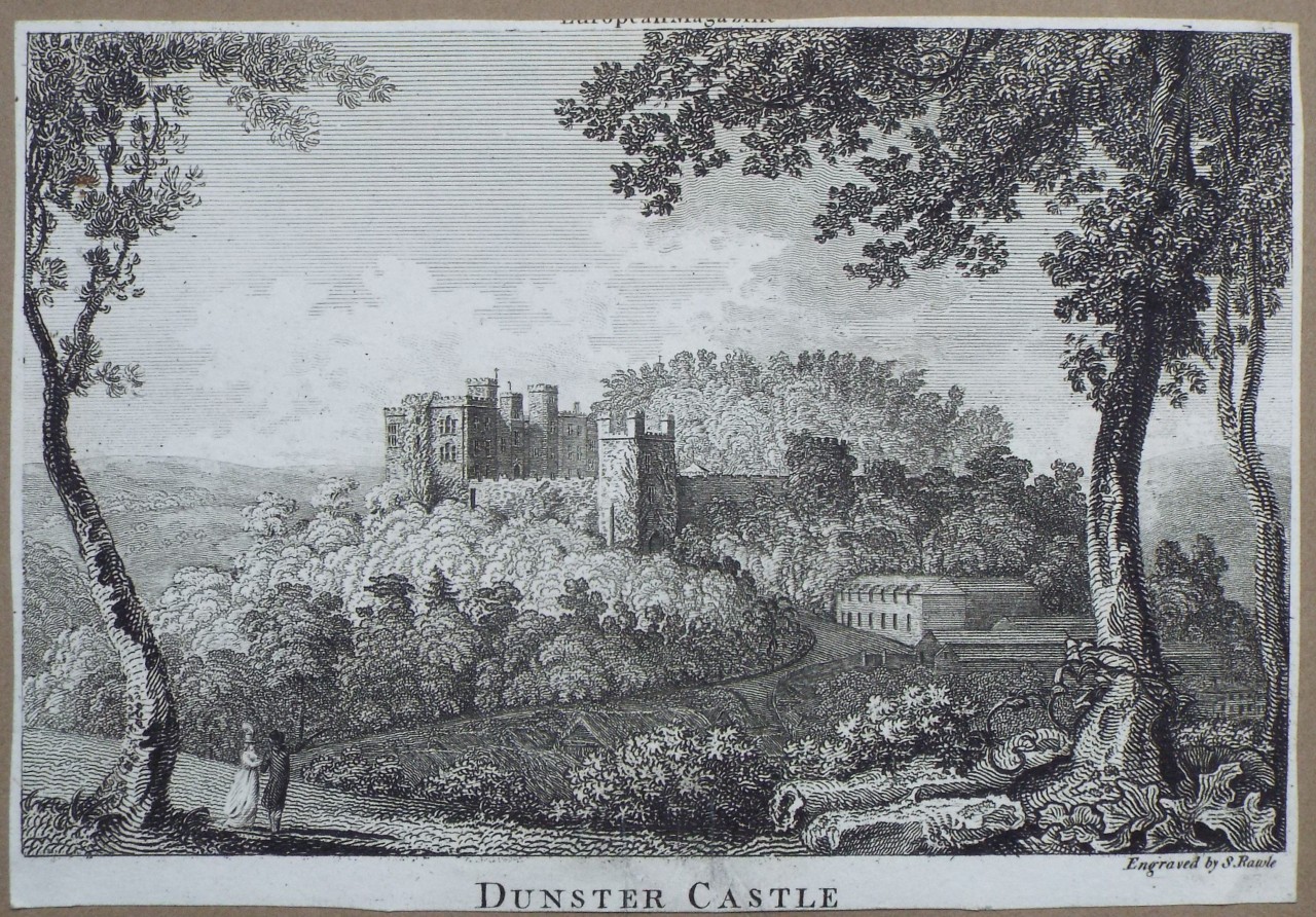 Print - Dunster Castle - Rawle