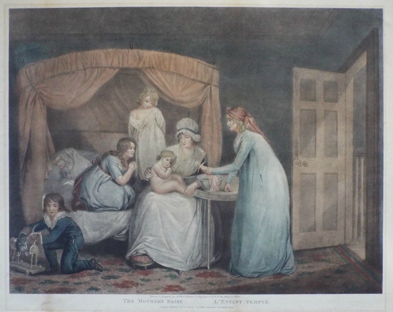 Lithograph - The Mother's Bribe.