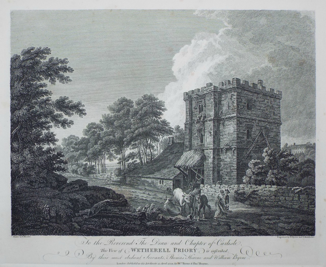 Print - Wetherell Priory - Byrne