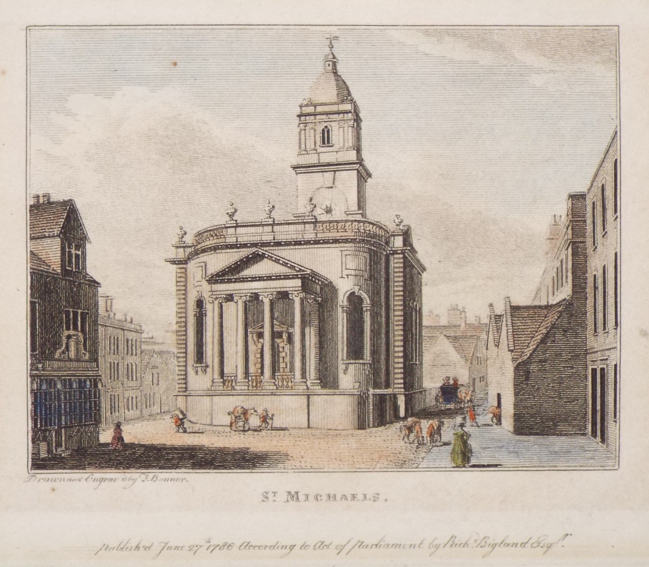 Print - St. Michael's Church - Bonnor