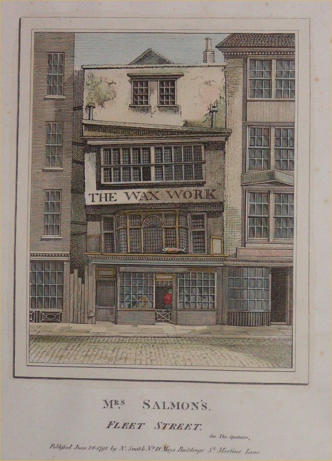 Print - Mrs Salmon's Fleet Street