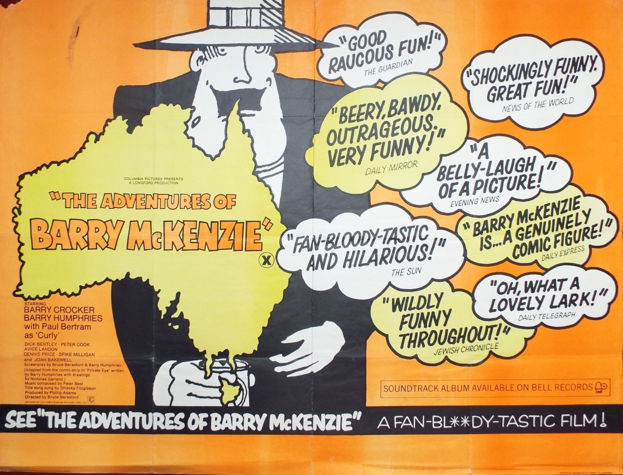 Print - The Adventures of Barry McKenzie
