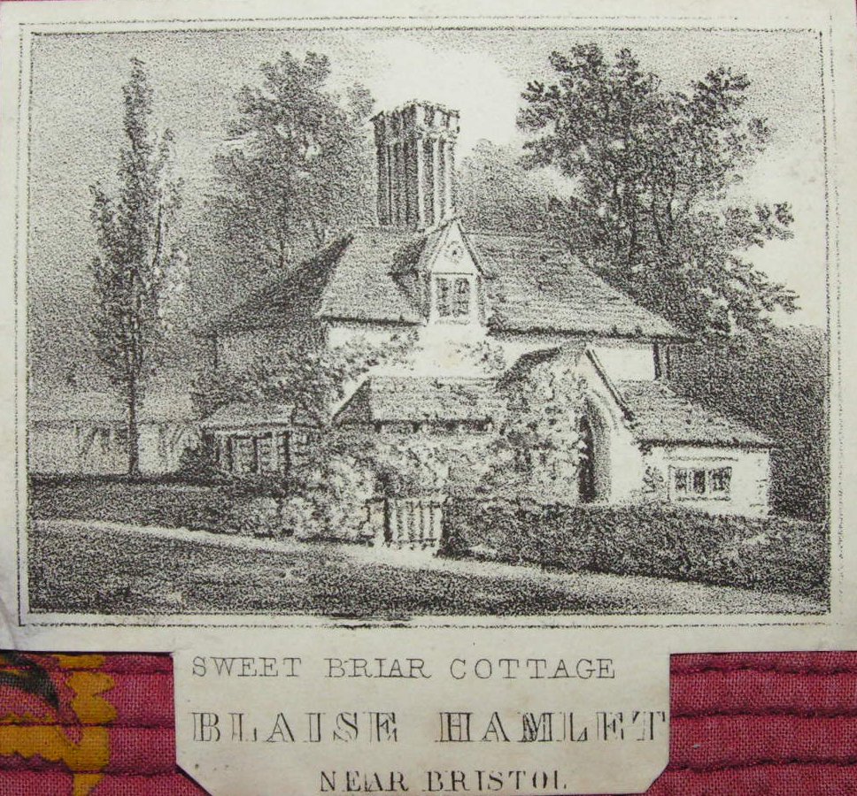 Lithograph - Sweet Briar Cottage