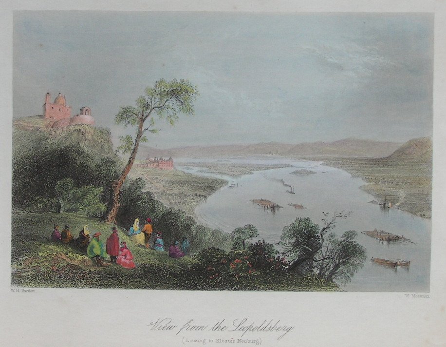 Print - Scene from the Leopoldsberg (looking to Vienna) - Cousen