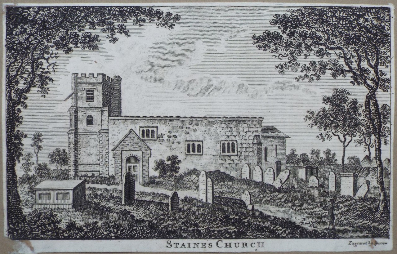 Print - Staines Church - 