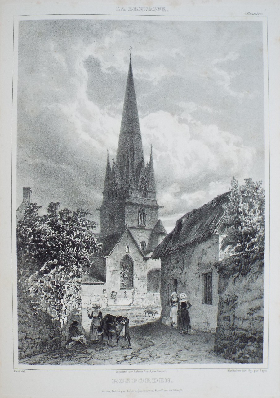 Lithograph - Rosporden