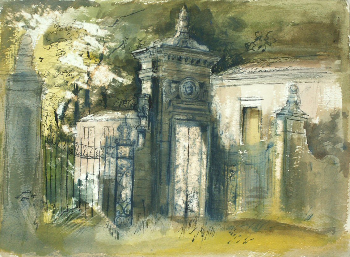 Watercolour & ink - (Gates)