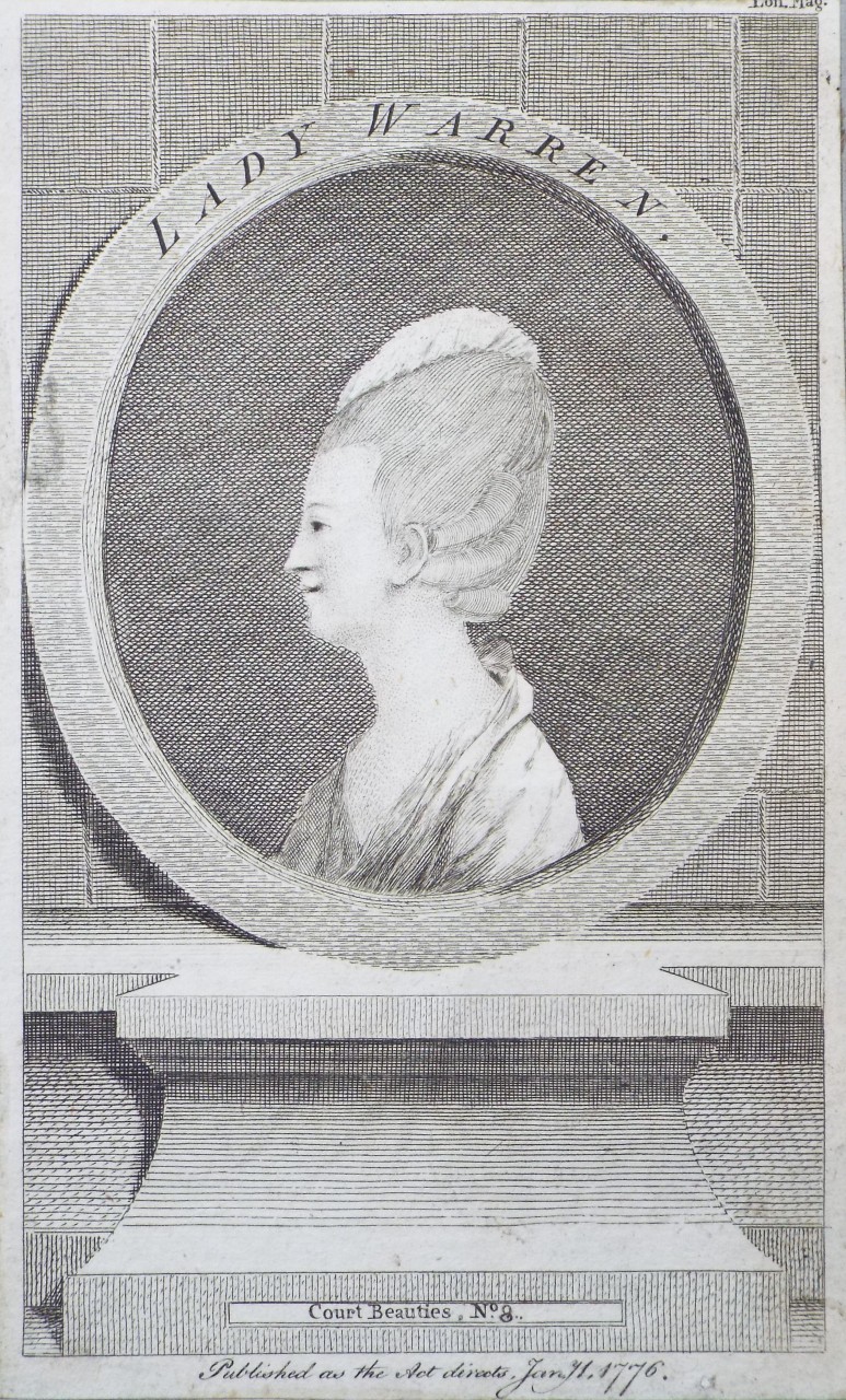 Print - Lady Warren.