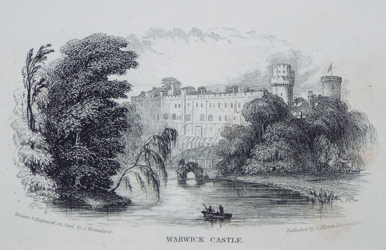 Steel Vignette - Warwick Castle - Brandard