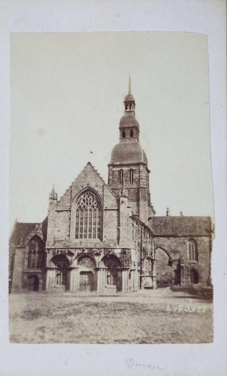 Photograph - Dinan Eglise Saint-Sauveur